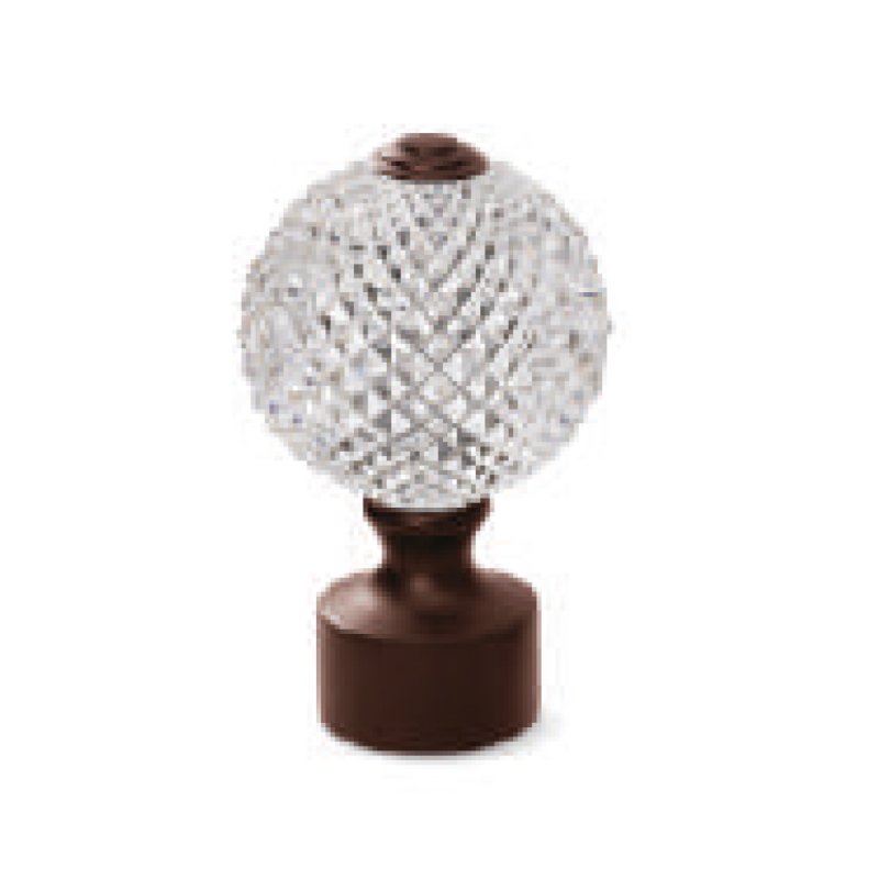 Diamond-Cut Crystal Finial B