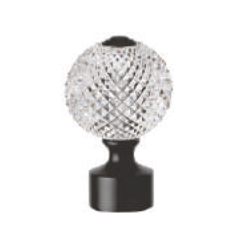 Diamond-Cut Crystal Finial C