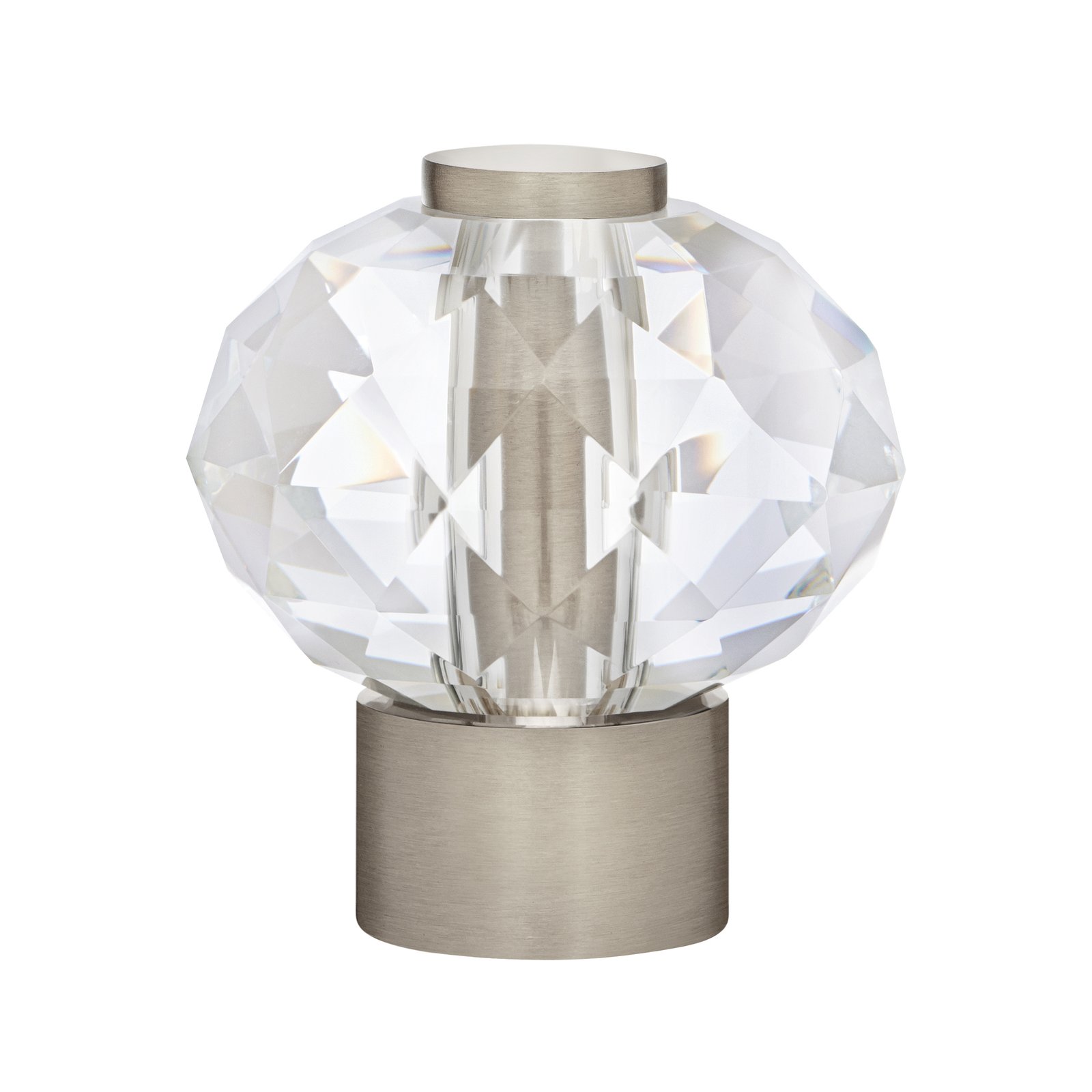 Faceted Crystal Globe Finial B