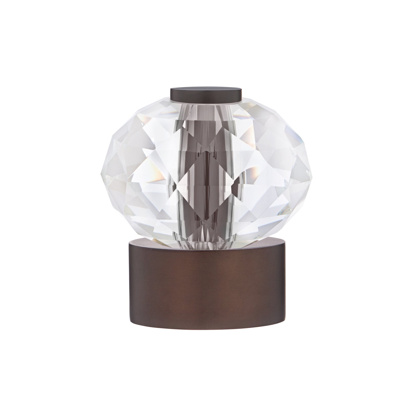 Faceted Crystal Globe Finial C