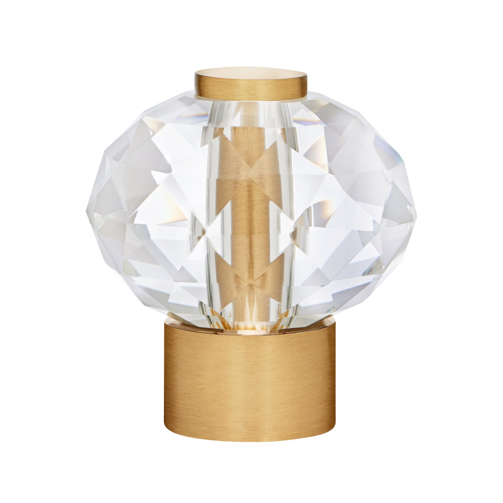 Faceted Crystal Globe Finial C