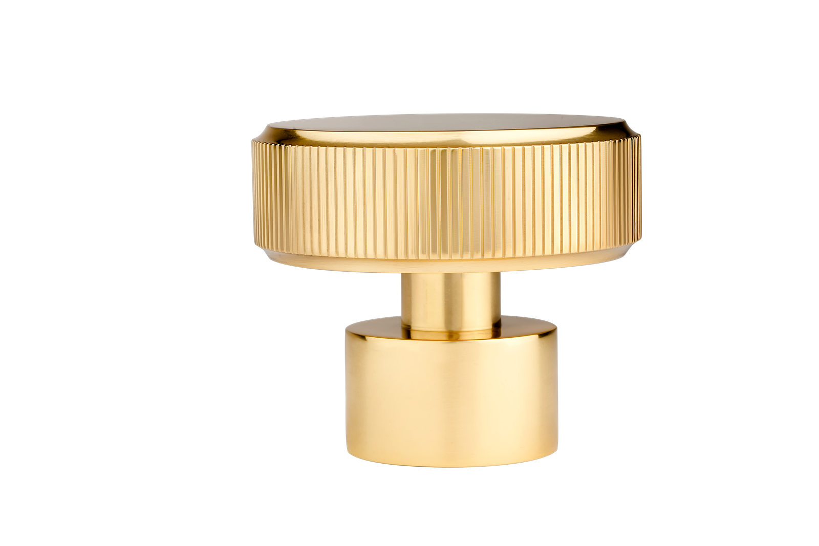 Ribbed Disc Finial B