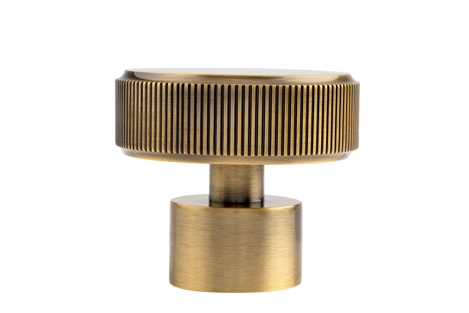 Ribbed Disc Finial C
