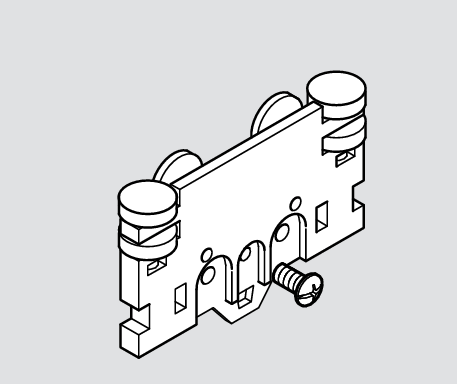 Master carrier w screw