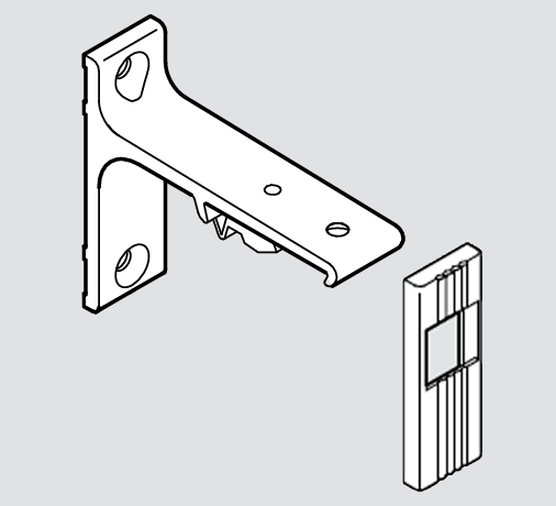 Wall bracket + Cover